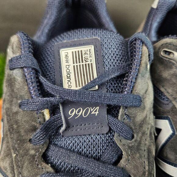 New Balance 990v4 Shoes Mens Size 15 D Blue Suede Running Sneakers M990NV4 main image 11